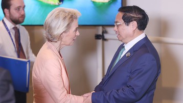 Thủ tướng Phạm Minh Chính gặp Chủ tịch EC, Tổng thống Hungary và Indonesia