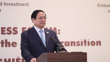 Thủ tướng Phạm Minh Chính dự Diễn đàn “Huy động nguồn lực cho chuyển đổi xanh”