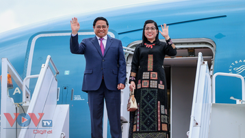 Lễ đón Thủ tướng Phạm Minh Chính và Phu nhân thăm chính thức Brunei
