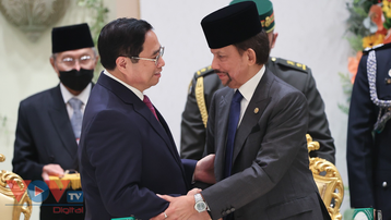 Thủ tướng Chính phủ Phạm Minh Chính hội đàm với Quốc vương Brunei Darussalam