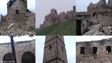 Nhiều tòa nhà lịch sử và địa điểm khảo cổ tại Syria bị phá hủy do động đất