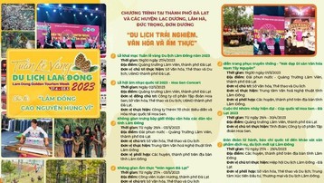 Tuần lễ vàng Du lịch Lâm Đồng 2023