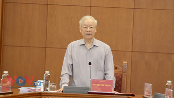 Tổng Bí thư Nguyễn Phú Trọng chủ trì cuộc họp Thường trực BCĐ Trung ương về phòng chống tham nhũng, tiêu cực