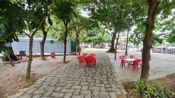 Tái diễn tình trạng lấn chiếm công viên Trịnh Công Sơn (Huế) để làm quán nhậu