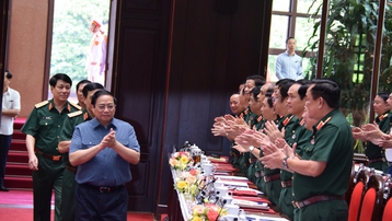 Thủ tướng Phạm Minh Chính dự Hội nghị Quân chính toàn quân 6 tháng đầu năm