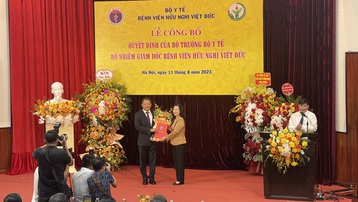 Bộ Y tế bổ nhiệm Giám đốc Bệnh viện Hữu nghị Việt Đức