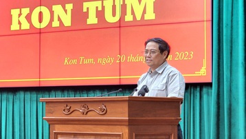 Thủ tướng: Kon Tum phải phát triển nhanh và bền vững hơn nữa