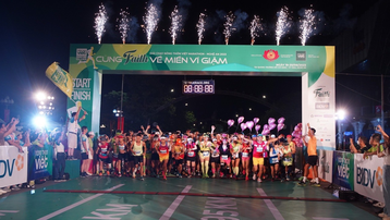 Faith tiếp khoáng, tiếp sức vượt trội cho 4.000 runner