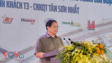 Thủ tướng Phạm Minh Chính dự lễ khởi công Cảng hàng không quốc tế Long Thành và Nhà ga T3 Cảng hàng không quốc tế Tân Sơn Nhất