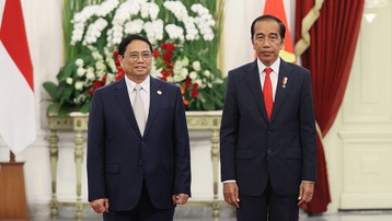 Thủ tướng Phạm Minh Chính hội kiến Tổng thống Indonesia