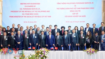 Thủ tướng Phạm Minh Chính và Tổng thống Philippines gặp gỡ các doanh nghiệp tiêu biểu hai nước
