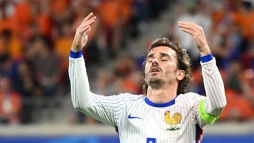 Kết quả EURO 2024: Không có Mbappe, đội tuyển Pháp hòa Hà Lan