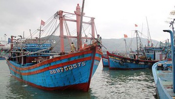 Tiếp tục tìm kiếm 26 ngư dân Bình Định mất tích trên biển