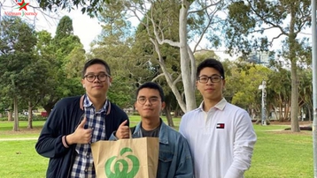 Sinh viên Việt Nam tại Australia tương trợ lẫn nhau trong mùa Covid-19