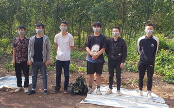Phát hiện 6 người Trung Quốc nhập cảnh trái phép vào Bình Phước
