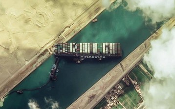 Vụ tắc nghẽn kênh đào Suez: Tàu Ever Green sắp được trả tự do