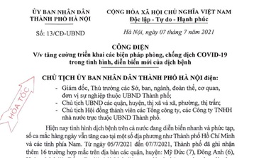 Hà Nội: Giám sát, quản lý chặt chẽ người về từ các vùng có dịch