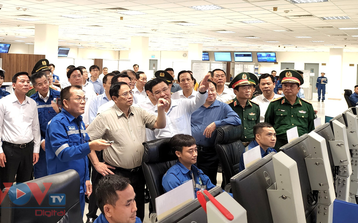 Thủ tướng Phạm Minh Chính kiểm tra tình hình thực hiện một số dự án trọng điểm Khu kinh tế Nghi Sơn, Thanh Hóa