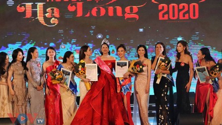 Quảng Ninh: Thí sinh Trần Thị Mai đăng quang "Người đẹp Hạ Long 2020"
