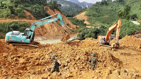 Thừa Thiên Huế: Nối lại việc tìm kiếm các nạn nhân mất tích tại thủy điện Rào Trăng 3