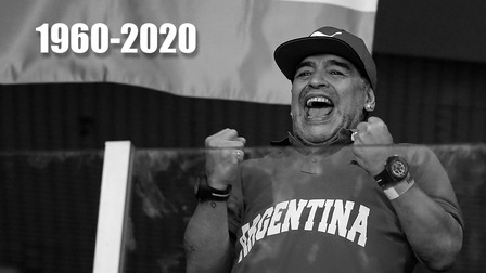 Vĩnh biệt huyền thoại bóng đá Argentina và thế giới Diego Maradona