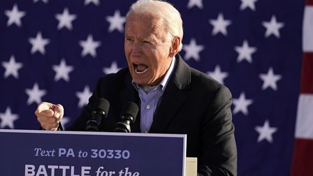 "Fan cứng" đặt cược hơn 1 triệu USD cho Biden trúng cử tổng thống
