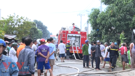 Hỏa hoạn tại An Giang thiêu rụi 7 căn nhà của người dân