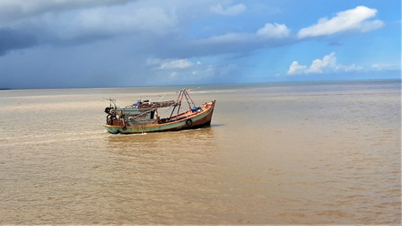 Cà Mau: Một ngư phủ mất tích trên biển