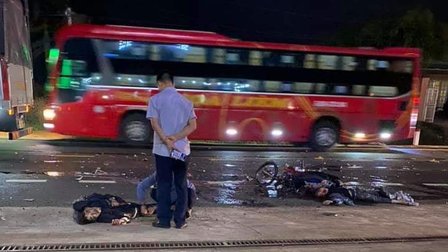 Tai nạn giao thông trên đường Hồ Chí Minh khiến 2 thanh niên tử vong