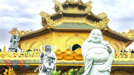 Chùa Phúc Lâm: Ngôi chùa dát vàng được mệnh danh là "Thái Lan thu nhỏ"