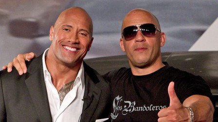 The Rock - Vin Diesel và những cặp sao không ưa nhau ngoài đời