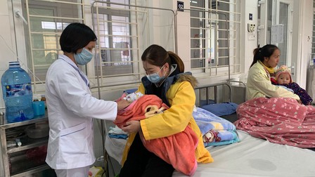 Cao Bằng: Bệnh nhân nhập viện tăng cao trong những ngày giá rét