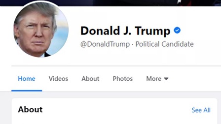 Facebook, Instagram bỏ chặn tài khoản Tổng thống Trump nhưng thay đổi chức danh