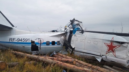 Nga lại rơi máy bay: Ít nhất 16 người thiệt mạng