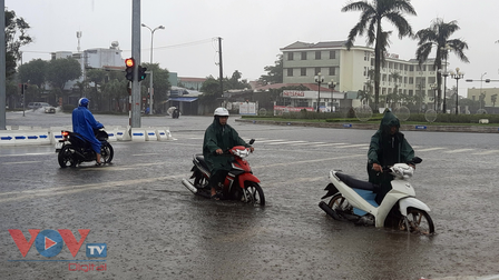 Quảng Nam: Mưa lớn kéo dài, ngập lụt trên diện rộng