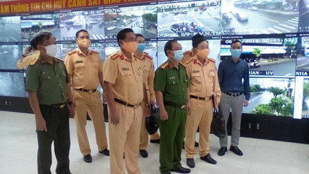 Công an Đà Nẵng tiếp nhận hệ thống giám sát bằng camera trên Quốc lộ 1A