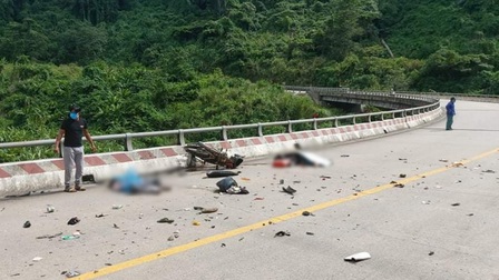 Trên đường về quê bằng xe máy, một người tử vong do tai nạn giao thông đoạn qua tỉnh Quảng Nam