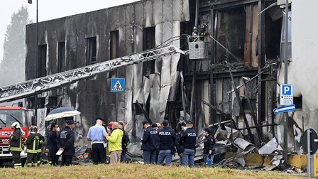 Tai nạn máy bay ở Italia khiến 8 người thiệt mạng