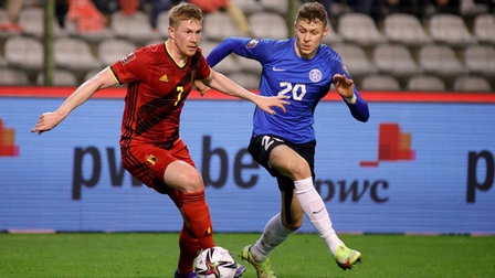 Bỉ giành tấm vé trực tiếp đến World Cup 2022