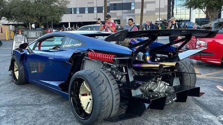Siêu xe độc bản Lamborghini Gallardo lắp động cơ Toyota