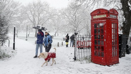 Hàng chục nghìn người ở Anh không có điện vì bão tuyết