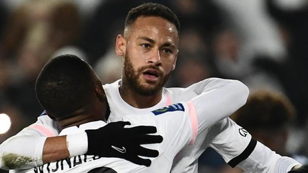 Neymar và Mbappe tỏa sáng, PSG vững vàng ở đỉnh bảng