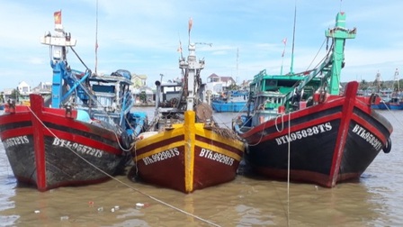 Bình Thuận: 1 người tử vong, 5 tàu thuyền bị chìm do ảnh hưởng bão Rai