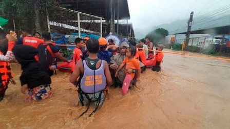 Số người thiệt mạng do bão Rai tại Philippines tăng lên 208 người
