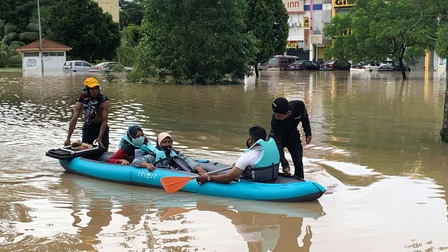 Lũ lụt gây thiệt hại nghiêm trọng tại Malaysia