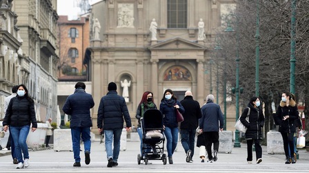 Italy tăng cường các biện pháp chống dịch COVID-19 dịp Giáng sinh, Năm mới