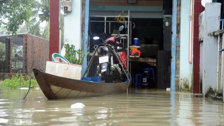 Thành phố Tam Kỳ lần thứ 3 trong năm bị ngập sâu