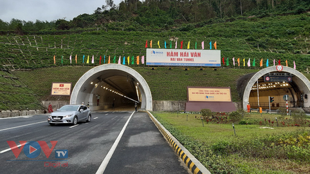 Mở cửa hầm đường bộ Hải Vân 2 phục vụ lưu thông dịp Tết