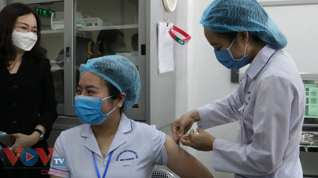Hải Phòng: Bắt đầu chiến dịch tiêm vaccine COVID-19 đợt 1