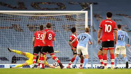 Man City 5-2 Southampton: Đại tiệc bàn thắng ở Etihad